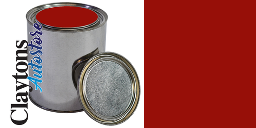 PINTURA PINZA FRENO CARMINE ROJO RAL 3002 ALTA TEMPERATURA 125ml + BRILLO CEPILLO - Imagen 2 de 6