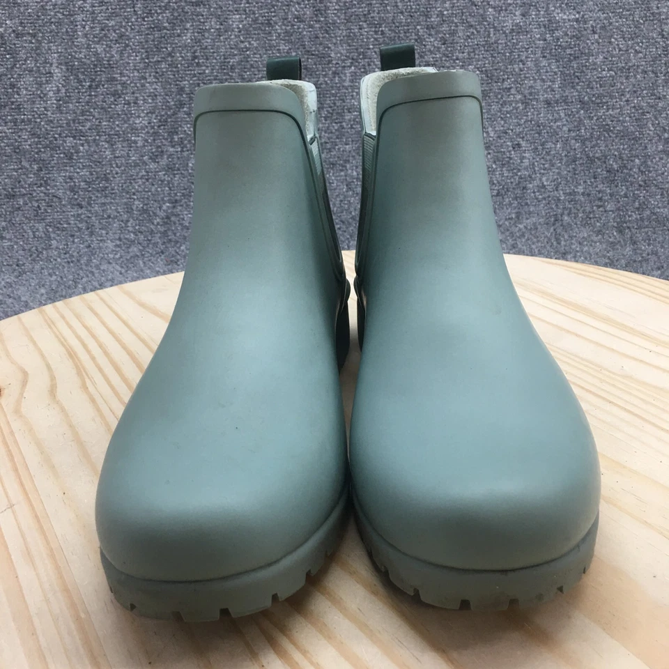 Keds Waterproof Boots Womens 10 Rowan Rain Green Rubber Pull On WF65350 - Image 4 of 4