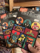 2 Packs Vintage Saban Mighty Morphin Power Rangers Instant Sticker Collections