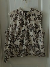 Western Faux Cow Hide Vest