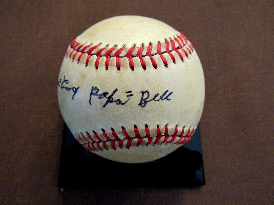 JAMES COOL PAPA BELL STARS GRAYS HOF SIGNED AUTO MACPHAIL OAL BASEBALL JSA LOA - Image 4 of 4