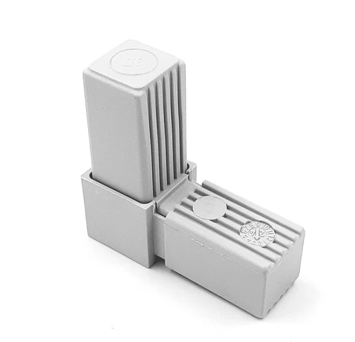 Steckverbinder Vierkantrohr 30x30x2 mm zweiteiliger Rohrverbinder für Alurohr - Bild 2 von 16