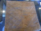 Pottery Barn Teen Retail trailblazer brown pillow cover 16" photo shoot sample