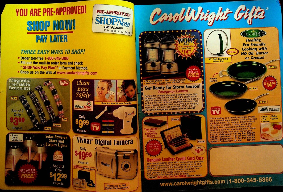 Order Catalog Request Www Carol Wright Catalog Healthcare Carol