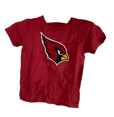 Team Apparel Jugendliche Arizona Cardinals Logo T - Shirt Acdn 46,Rot,Klein (4)