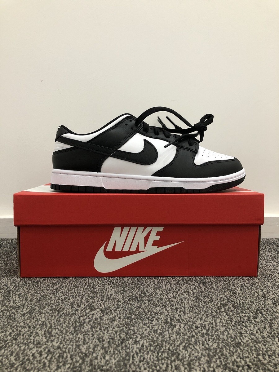Nike Dunk Low Retro Panda White Black GS - UK5.5 - 100% Authentic