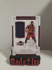 2016-17 National Treasure Treasured Threads 34/99 Tristan Thompson #38 Cavaliers