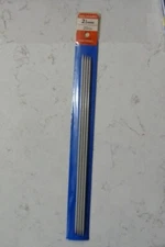 Milward Double Pointed Knitting needles 2.75 mm Metal Size 12 - 17cm 20cm 22cm