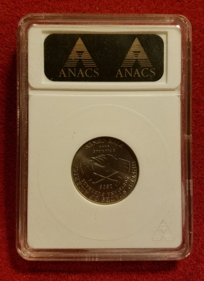 ANAC  2004 P Jefferson Handshake Nickel Error CDDO-001 MS63. Our T8724 - Image 2 of 4