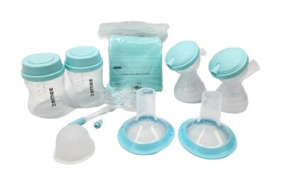 Zomee Set Of 2 Double Breast Shield Kits 24mm 
