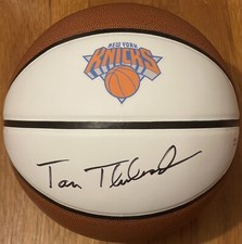 Tom Thibodeau Signed Autographed Full Size New York Knicks Basketball PSA/DNA