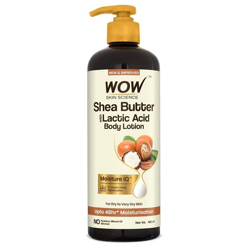 WOW Skin Science Shea Butter & Cocoa Butter Moisturizing Body Lotion  400ml, - Bild 1 von 8