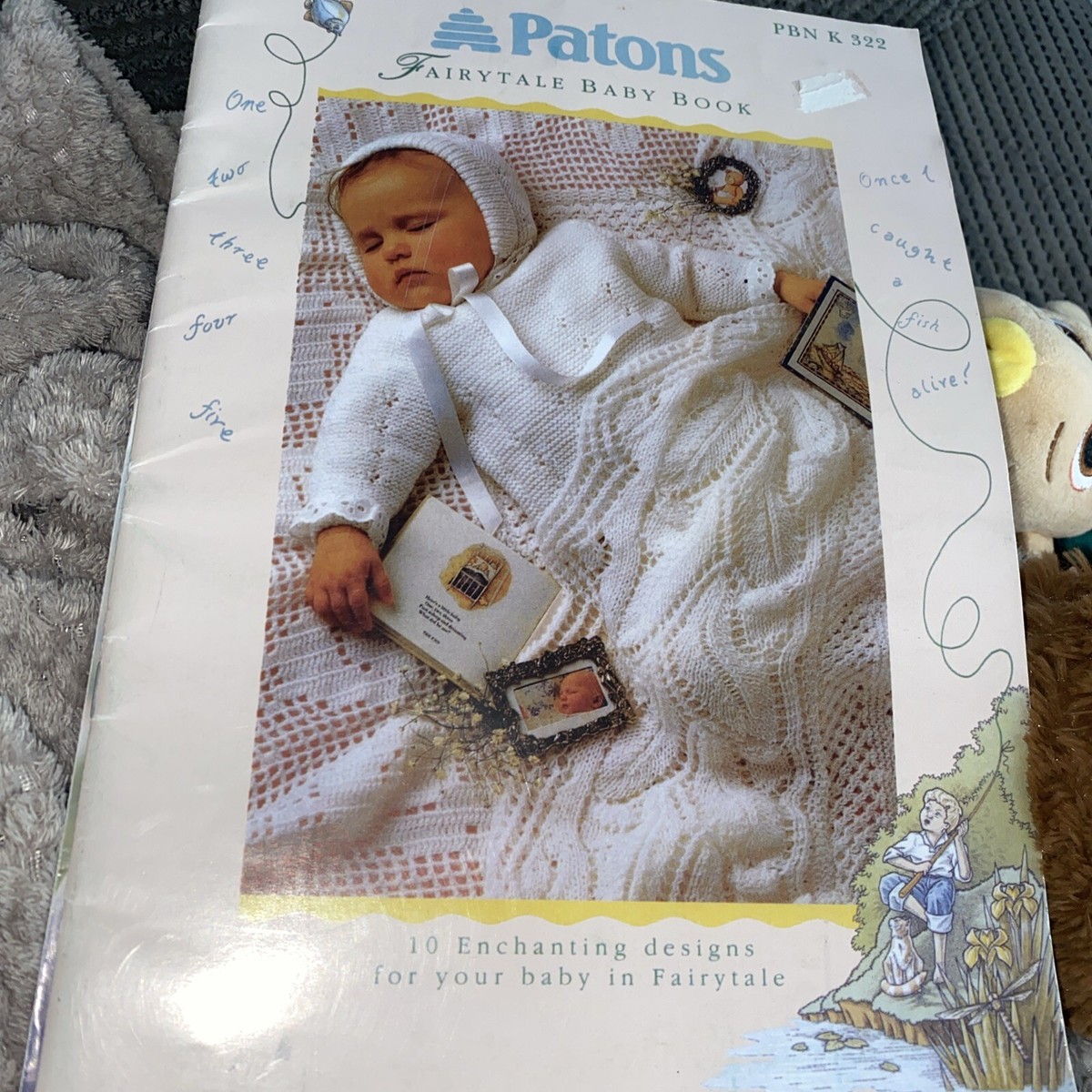Knitting Patterns Fairytale Baby Patons Booklet 10 Enchanting