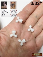 M03005 MOREZMORE 3/32" Jeton 4 Y Hip Connectors Flex Ball Socket Armature