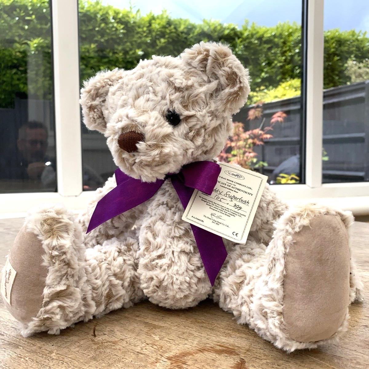 Vintage Deans Rag Book Teddy Bear Limited Edition イギリス製