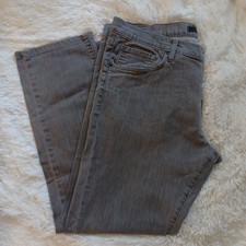 Agave Jeans Gringo Classic Straight Mens 38-30 Gray  Denim