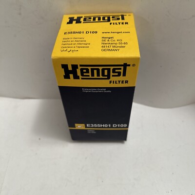 Hengst Filter-oil  Filter  E355H01 D109, New