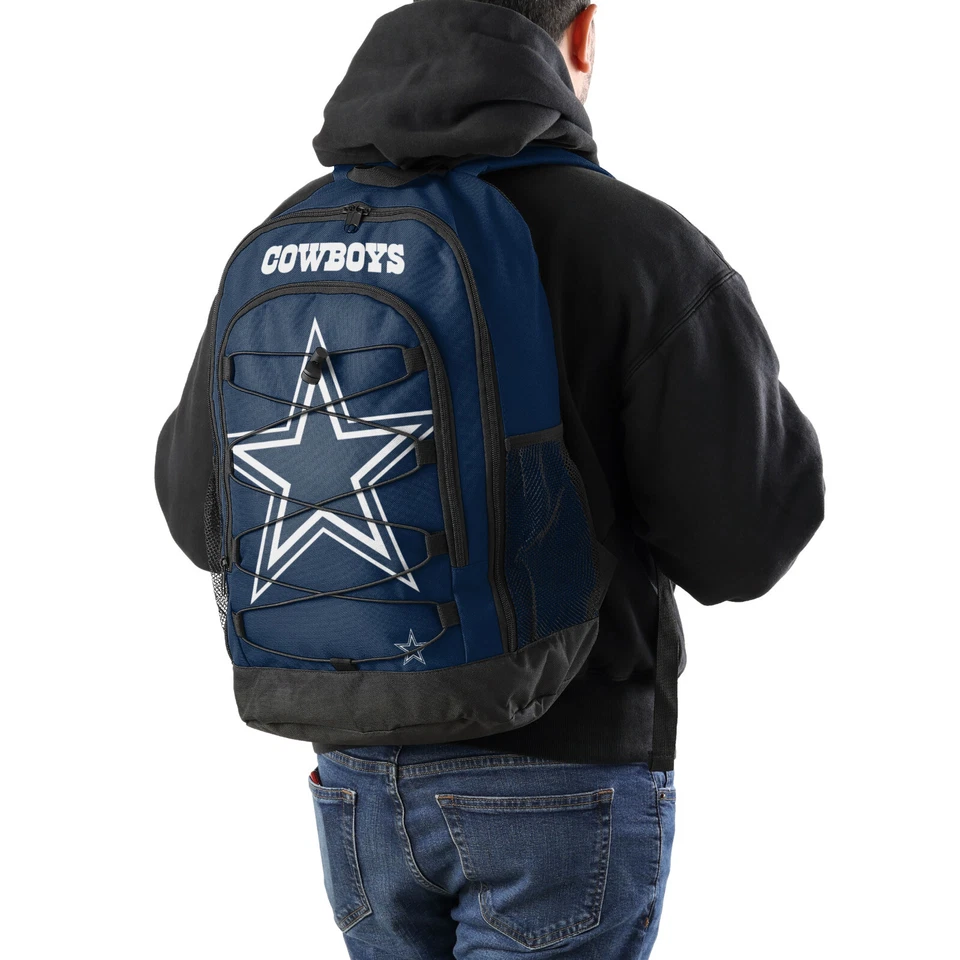 NFL Dallas Cowboys Big Logo Bungee Rucksack Backpack Tasche Bag Football - Bild 4 von 4