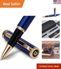 Elegant Rollerball Pen with Luxury Gift Box - 24K Gold Finish, Ideal for Gifting