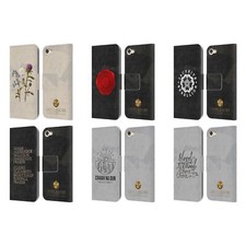 OFFICIAL OUTLANDER GRAPHICS LEATHER BOOK CASE FOR APPLE iPOD TOUCH MP3