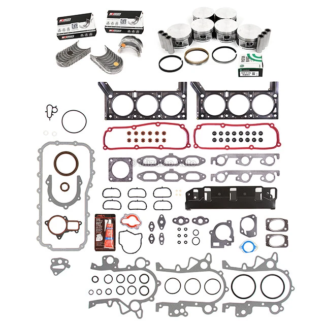 Full Gasket Set Pistons Bearings Fit 04-10 Chrysler Dodge Grand Caravan 3.8L - Image 2 of 4