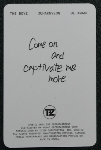 THE BOYZ Be Awake Roar 8th Mini Album Member Photocards POB QR Official - Picture 71 of 165