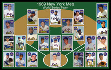 1969 NEW YORK METS World Series POSTER Wall Art Decor Fan Xmas Gift Memorabilia