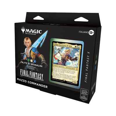 MTG COMMANDER DECK FINAL FANTASY: COUNTER BLITZ - SIGNAL BLITZ - DE