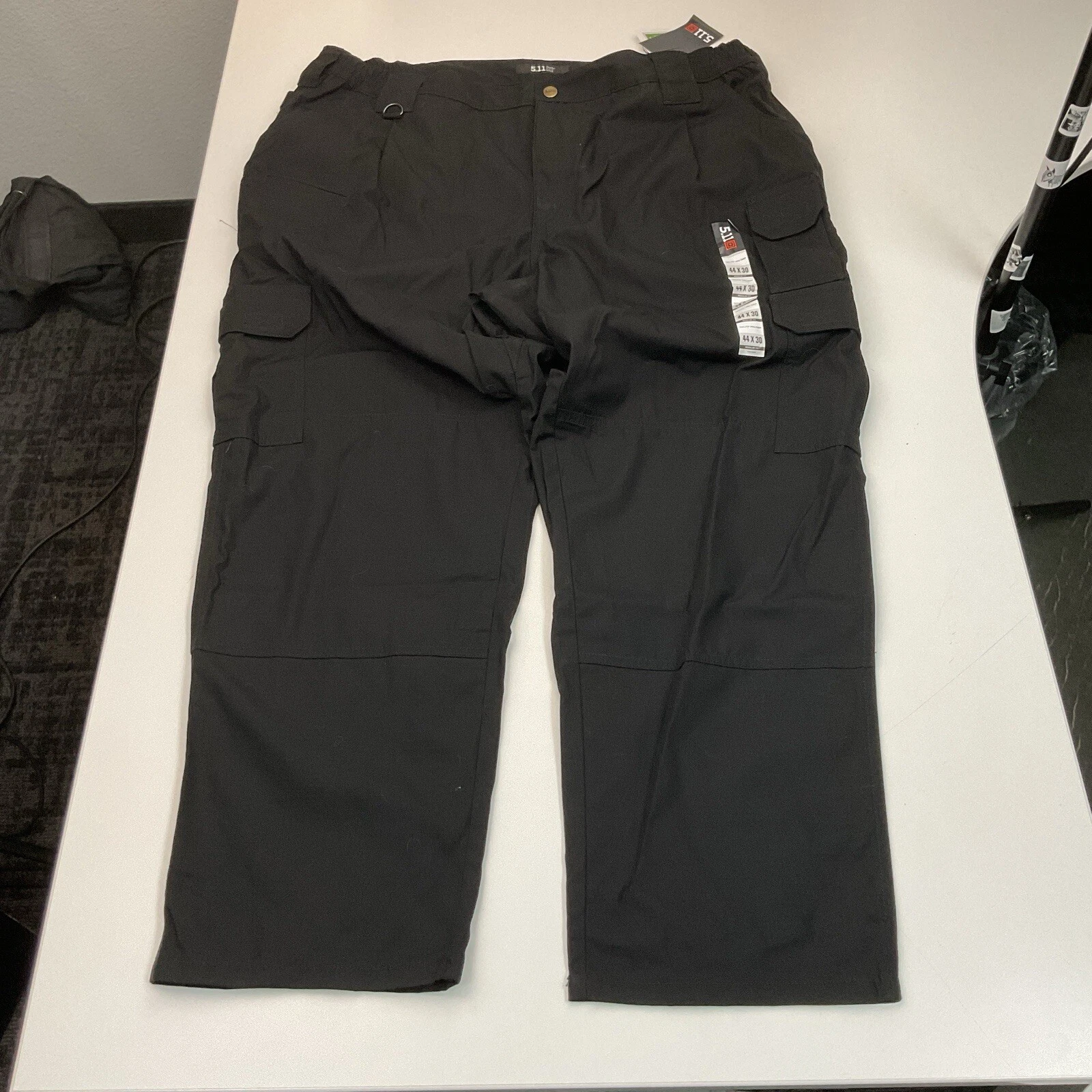 74273 5.11 Tactical Mens Taclite Pro Ripstop Cargo Pants Black 44x30