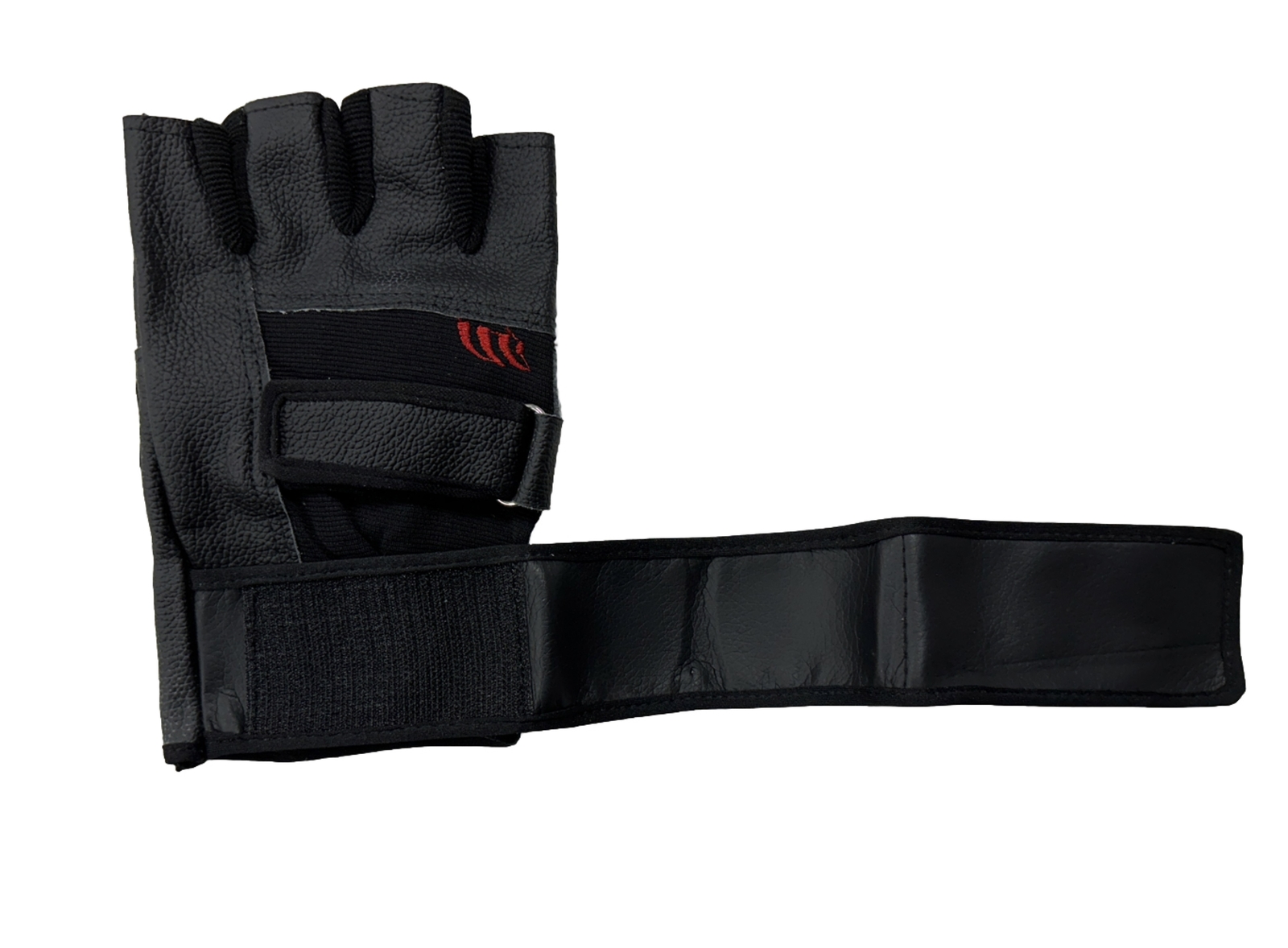 Weight Lifting Gym Glove Leather Grip Fitness Training Bodybuilding