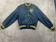 Vintage Lower Merion Lodge #28 Jacket Men's Large Blue Made In USA Outdoor Retro
