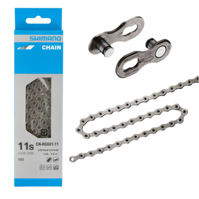 Shimano Kette CN HG601 11-fach 126 Glieder incl. Quick Link Schaltung SLX XT 105
