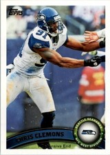 2011 Topps NFL Chris Clemons #102