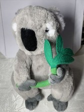 FAO Schwarz Realistic Koala Bear  Bamboo Plush Stuffed Animal 13"