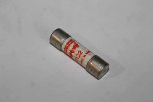 SHAWMUT/FERRZAZ/MERSEN MIDGET CLASS FUSE ATQ2, 2A, 500VAC - Picture 2 of 3