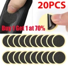 20 Glueless Bike Puncture Repair Self-Adhesive Patches Inner Tube Tyre Kit Patch