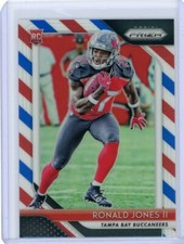 2018 Panini Prizm Football Rookie Red/White/Blue Prizm #214 Ronald Jones III