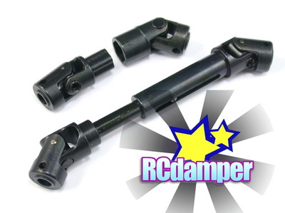 GPM HARD STEEL MAIN DRIVE SHAFT CVD TRAXXAS 1/16 MINI E REVO SUMMIT SLASH RALLY