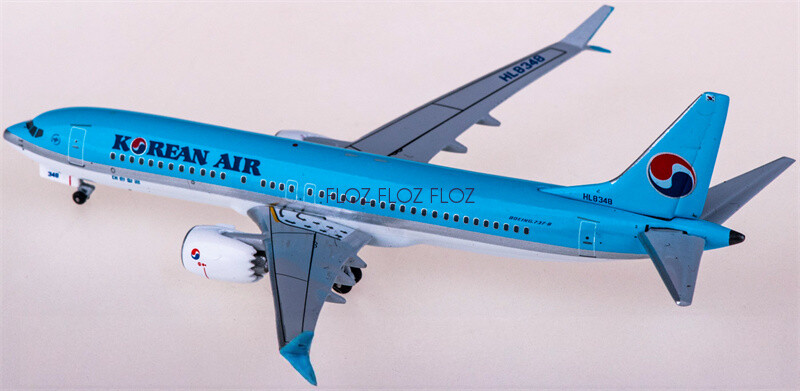 for AeroClassics for Korean Air for Boeing 737 MAX 8 HL8348 1:400