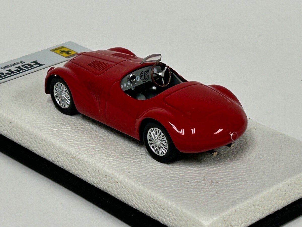 1/43 Ferrari 125 S in Red from 1947 on Leather base JPN42 | eBay
