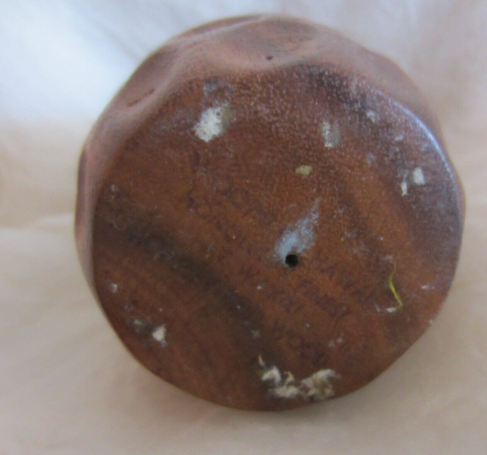 Vintage Pineapple Luau Toothpick Appetizer Holder Wood Tropical Tiki