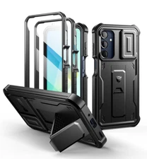Dexnor for Samsung Galaxy A16 5G Case Heavy Duty Rugged with Camera Cover