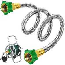 Female to Female Short Garden Hose Adapter 4FT,Hose Reel Connecting Hose