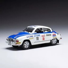 IXO Models Saab 96 V4 N 18 Rally 1000 Lakes 1976 J.vilkas J.soini 1:43 RAC378B