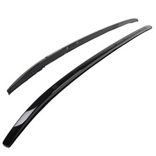 Black Roof Rack Side Rails Cargo Carrier Fit 2017-2019 for Mazda CX-5