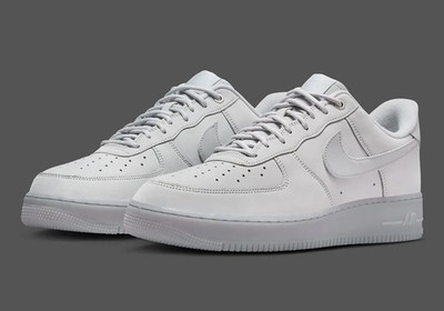 CJ9179-002 Nike Air Force 1 '07 Low WB Triple Wolf Grey | eBay