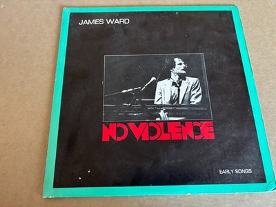 James Ward No Violence Early Songs MusicAD VINYL 83 LP Black COVER Jesus Music
