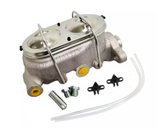 New Aluminum Master Cylinder 1 Bored Corvette Style 916 Port Bleeder Kit