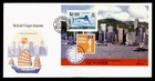 DR WHO 1997 BRITISH VIRGIN ISLANDS FDC HONG KONG EXPO S/S $1.50 R65672