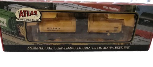 Coche cisterna Atlas escala HO 17.360 galones ACFX (blanco) #86476 - 1553-4 | Condition: New